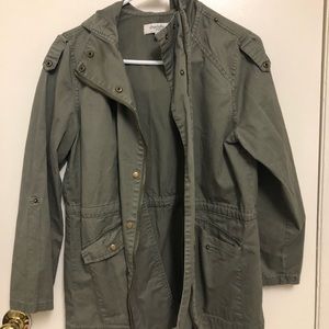army green jacket